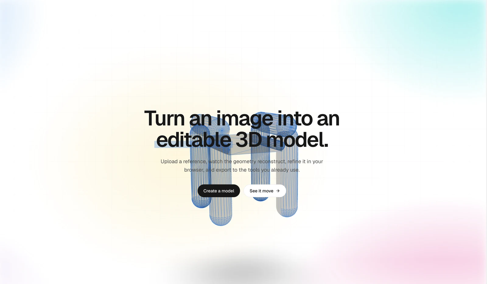 Meshlab — turn an image into an editable 3D model